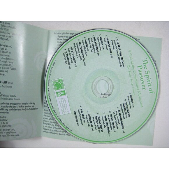 The Spirit Of Passover Volume 4 Israel The Spirit Series CD Very Good - Picture 3 of 6